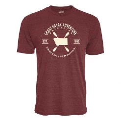 Blue 84 Montana Grizzlies Wilderness T-Shirt Maroon