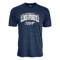 Blue 84 Illinois Springfield Prairie Stars Archie T-Shirt Heather Grey