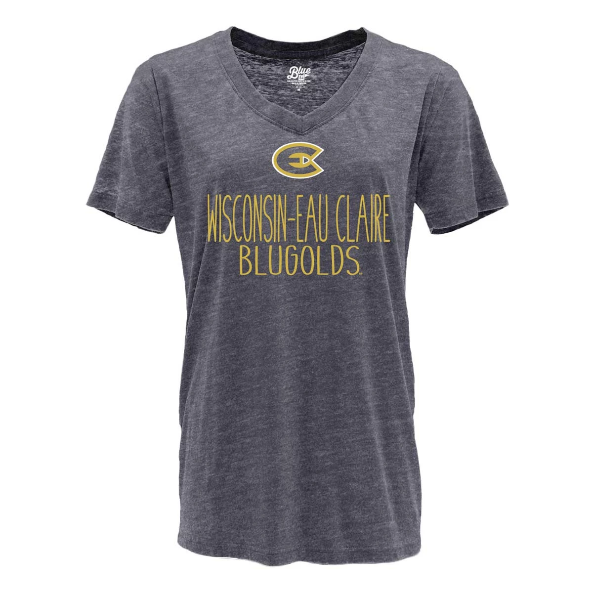 Blue 84 Women's UW-Eau Claire Blugolds Whammy T-Shirt Navy 1 Blue 84 Women's UW-Eau Claire Blugolds Whammy T-Shirt Navy