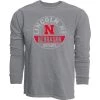 Blue 84 Nebraska Cornhuskers Breathtake Long Sleeve Shirt Steel