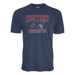 Blue 84 Bismarck Century Patriots Quick Slant T-Shirt Navy