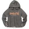 Blue 84 Women's UMARY Marauders Flipbash Hoodie Charcoal