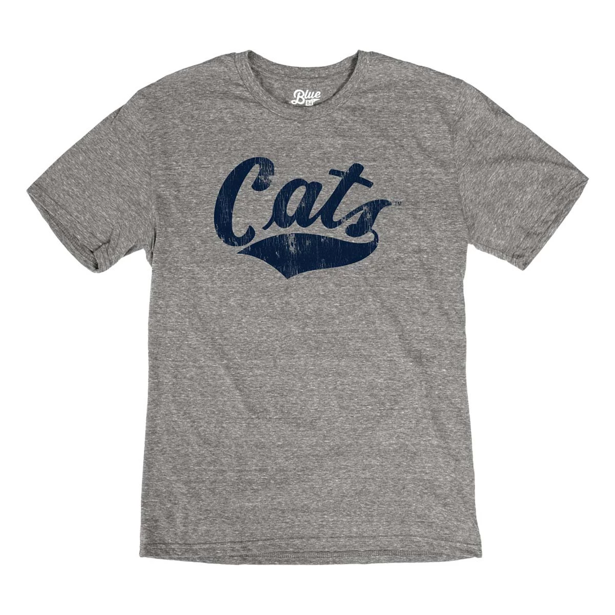 Blue 84 Montana State Bobcats Junior Mascot T-Shirt Heather 1 Blue 84 Montana State Bobcats Junior Mascot T-Shirt Heather