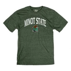 Blue 84 Minot State Beavers Archie T-Shirt Forest