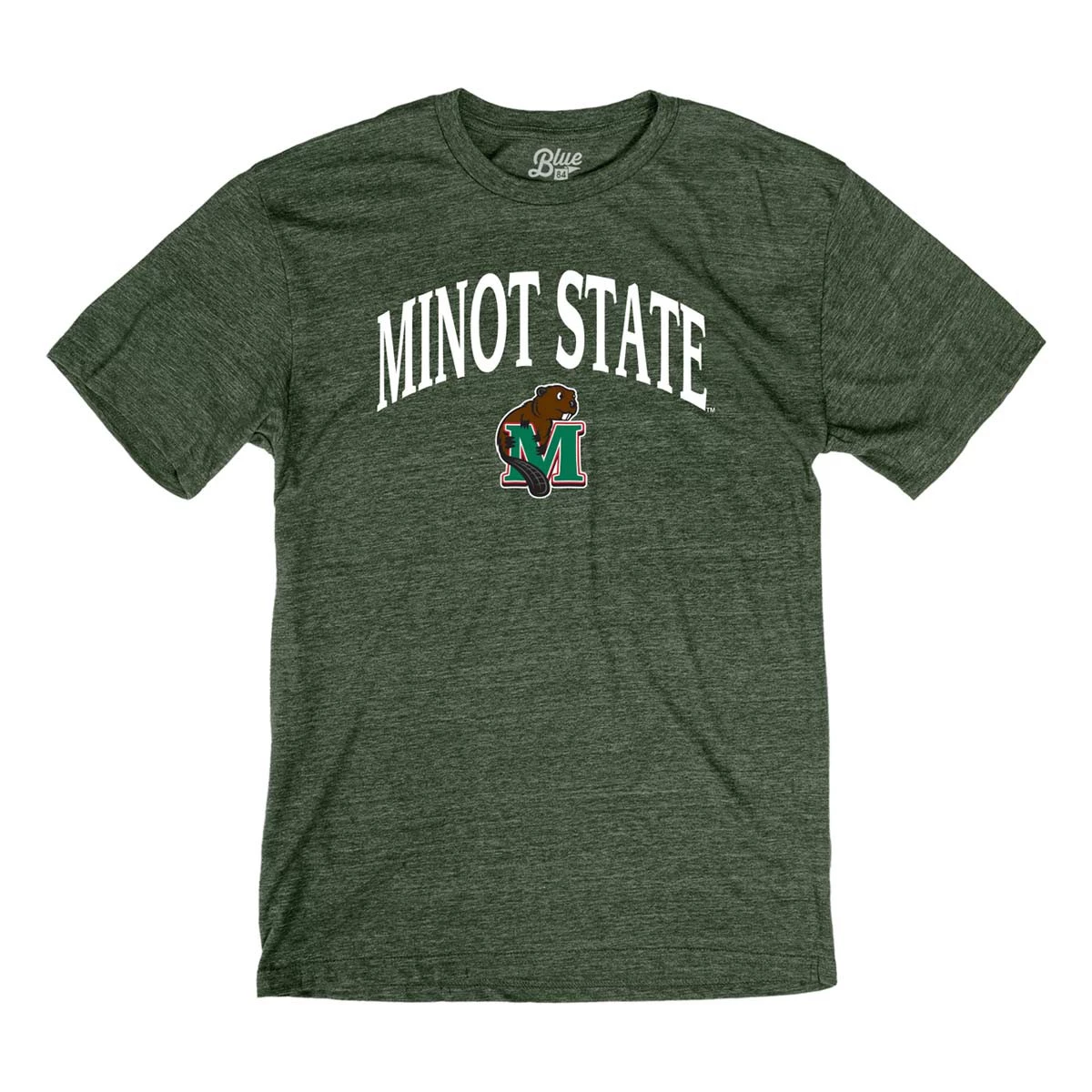 Blue 84 Minot State Beavers Archie T-Shirt Forest 1 Blue 84 Minot State Beavers Archie T-Shirt Forest