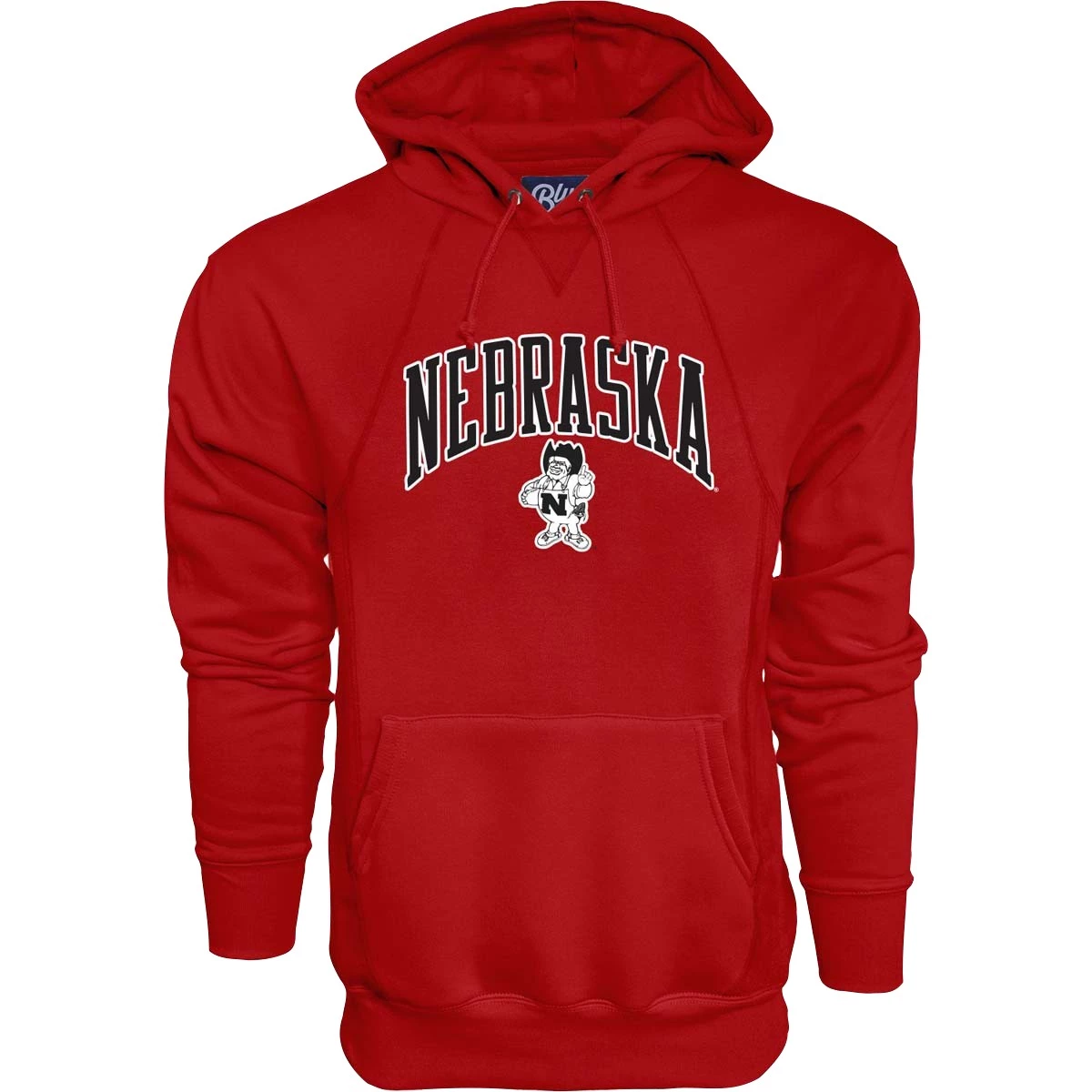 Blue 84 Nebraska Cornhuskers Far Reach Hoodie Red 2 Blue 84 Nebraska Cornhuskers Far Reach Hoodie Red - Image 2