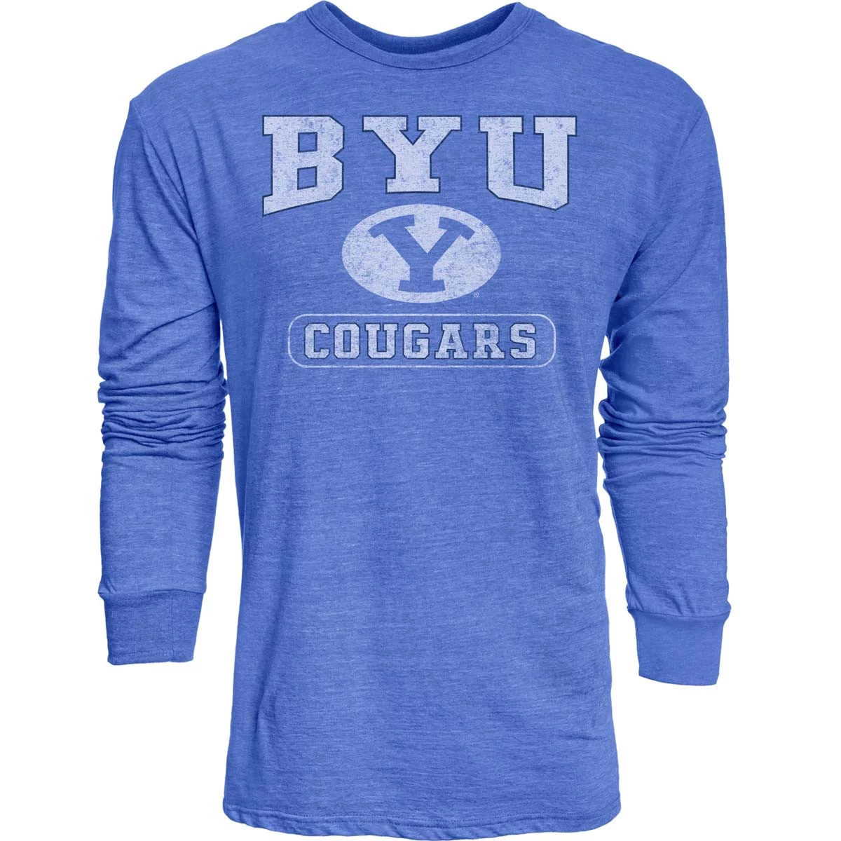 Blue 84 BYU Cougars Quickslant Long Sleeve Shirt Royal 2 Blue 84 BYU Cougars Quickslant Long Sleeve Shirt Royal - Image 2