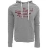 Blue 84 Montana Grizzlies Pointed Hoodie Maroon