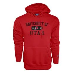 Blue 84 Utah Utes Toolbelt Hoodie Red