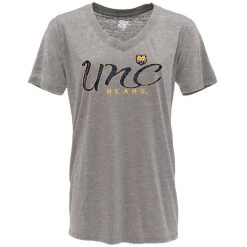 Blue 84 Women's Northern Colorado Bears Faceoff T-Shirt Light Grey