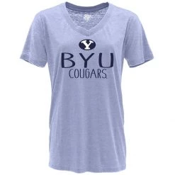 Blue 84 Women's BYU Cougars Whammy T-Shirt Light Blue