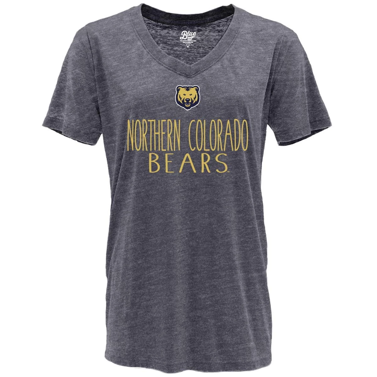 Blue 84 Women's Northern Colorado Bears Whammy T-Shirt Navy 2 Blue 84 Women's Northern Colorado Bears Whammy T-Shirt Navy - Image 2
