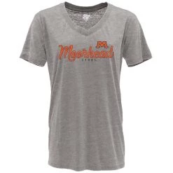 Blue 84 Women's Moorhead Spuds Flipbash T-Shirt Light Grey