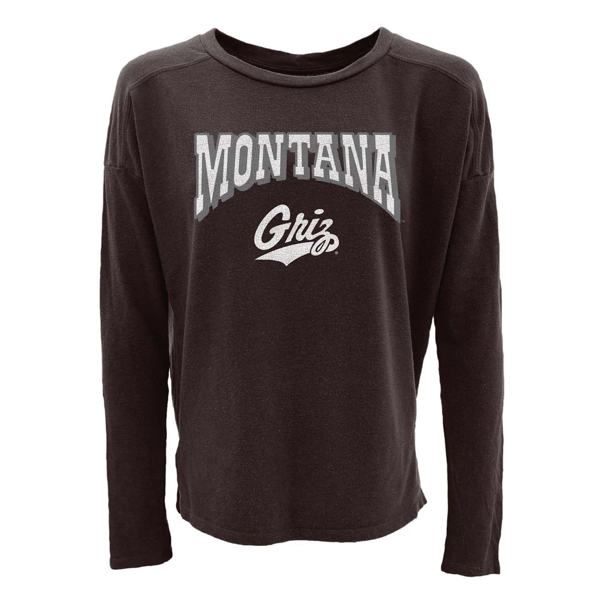 Blue 84 Women's Montana Grizzlies Face Off T-Shirt Maroon 2 Blue 84 Women's Montana Grizzlies Face Off T-Shirt Maroon - Image 2