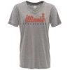 Blue 84 Women's Illinois Fighting Illini Flipbash T-Shirt Light Grey