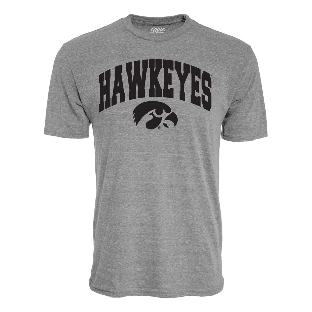 Blue 84 Iowa Hawkeyes Archie T-Shirt Grey Heather 4 Blue 84 Iowa Hawkeyes Archie T-Shirt Grey Heather - Image 4