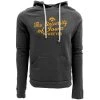 Blue 84 Iowa Hawkeyes Pointed Hoodie Black