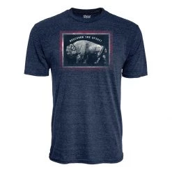 Men's Blue 84 Situate Buffalo Short Sleeve T-Shirt Heather Grey -Hot Sale Blue 84 Store unnamed file 16