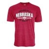 Blue 84 Nebraska Cornhuskers Volleyball Moderator T-Shirt Red