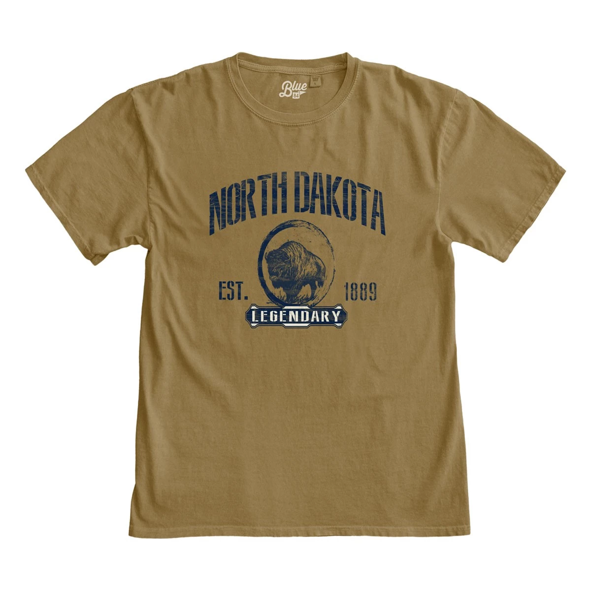 Blue 84 North Dakota Parkside T-Shirt Cider 1 Blue 84 North Dakota Parkside T-Shirt Cider