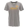 Blue 84 Women's Iowa Hawkeyes Flipbash T-Shirt Light Grey
