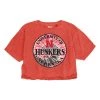 Blue 84 Women's Nebraska Cornhuskers Halogen Cropped T-Shirt Red