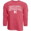 Blue 84 Nebraska Cornhuskers Niveous Long Sleeve Shirt Red