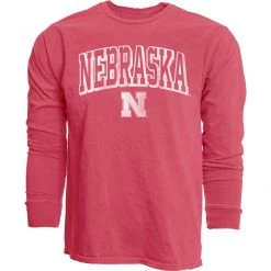 Blue 84 Nebraska Cornhuskers Niveous Long Sleeve Shirt Red