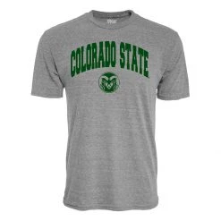Blue 84 Colorado State Rams Archie T-Shirt Grey Heather