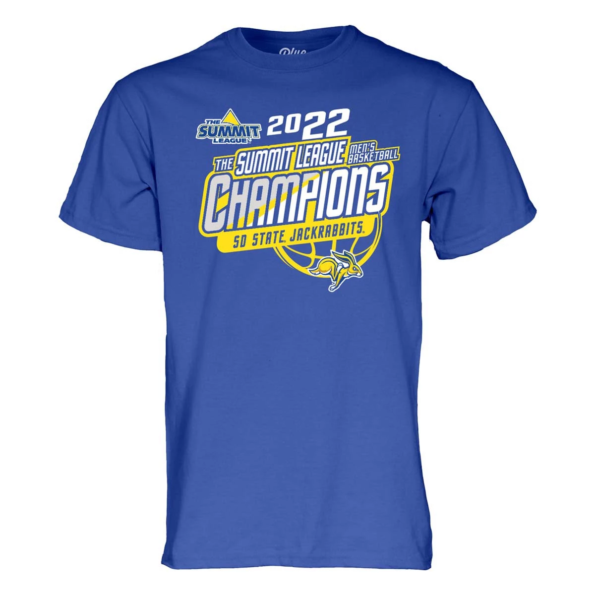 Blue 84 South Dakota State Jackrabbits Summit League Basketball Conference Champions T-Shirt Royal 1 Blue 84 South Dakota State Jackrabbits Summit League Basketball Conference Champions T-Shirt Royal