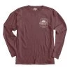 Blue 84 Minnesota Adventure Heatscape Long Sleeve T-Shirt Maroon