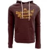 Blue 84 Minnesota Golden Gophers Pointed Hoodie Maroon