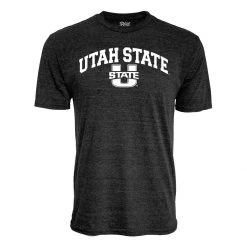 Blue 84 Utah State Aggies Archie T-Shirt Grey Heather
