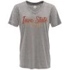 Blue 84 Women's Iowa State Cyclones Flipbash T-Shirt Light Grey