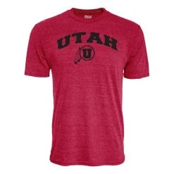 Blue 84 Utah Utes Archie T-Shirt Grey Heather -Hot Sale Blue 84 Store unnamed file 417