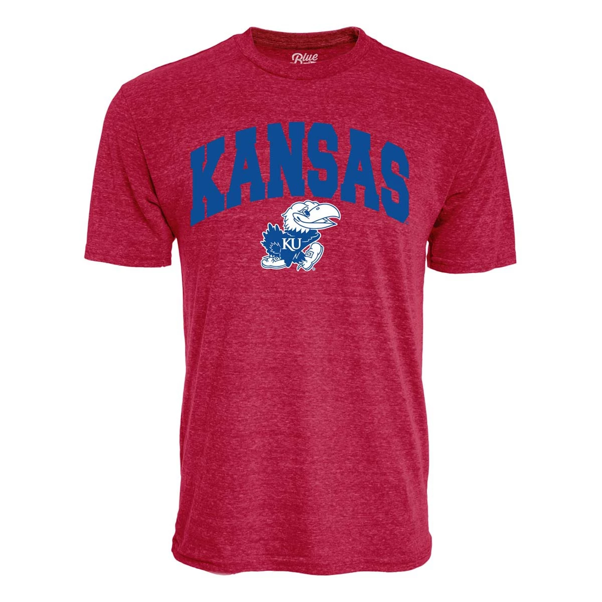 Blue 84 Kansas Jayhawks Archie T-Shirt Red 4 Blue 84 Kansas Jayhawks Archie T-Shirt Red - Image 4