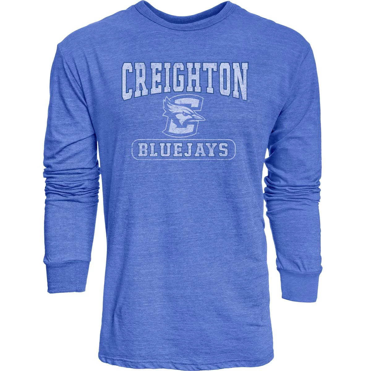 Blue 84 Creighton Bluejays Quickslant Long Sleeve Shirt Royal 2 Blue 84 Creighton Bluejays Quickslant Long Sleeve Shirt Royal - Image 2