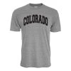 Blue 84 Colorado Buffaloes Verbiage Archie T-Shirt Heather