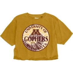 Blue 84 Women's Minnesota Golden Gophers Halogen Crop Top