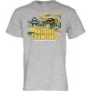 Blue 84 North Dakota State Bison 2021 National Champions Stage T-Shirt Heather Grey