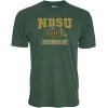 Blue 84 North Dakota State Bison Quickslant T-Shirt Forest