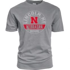 Blue 84 Nebraska Cornhuskers Breathtake Long Sleeve T-Shirt Steel