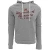 Blue 84 Minnesota Golden Gophers Pointed Hoodie Heather Grey