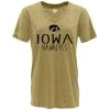 Blue 84 Women's Iowa Hawkeyes Whammy T-Shirt Charcoal