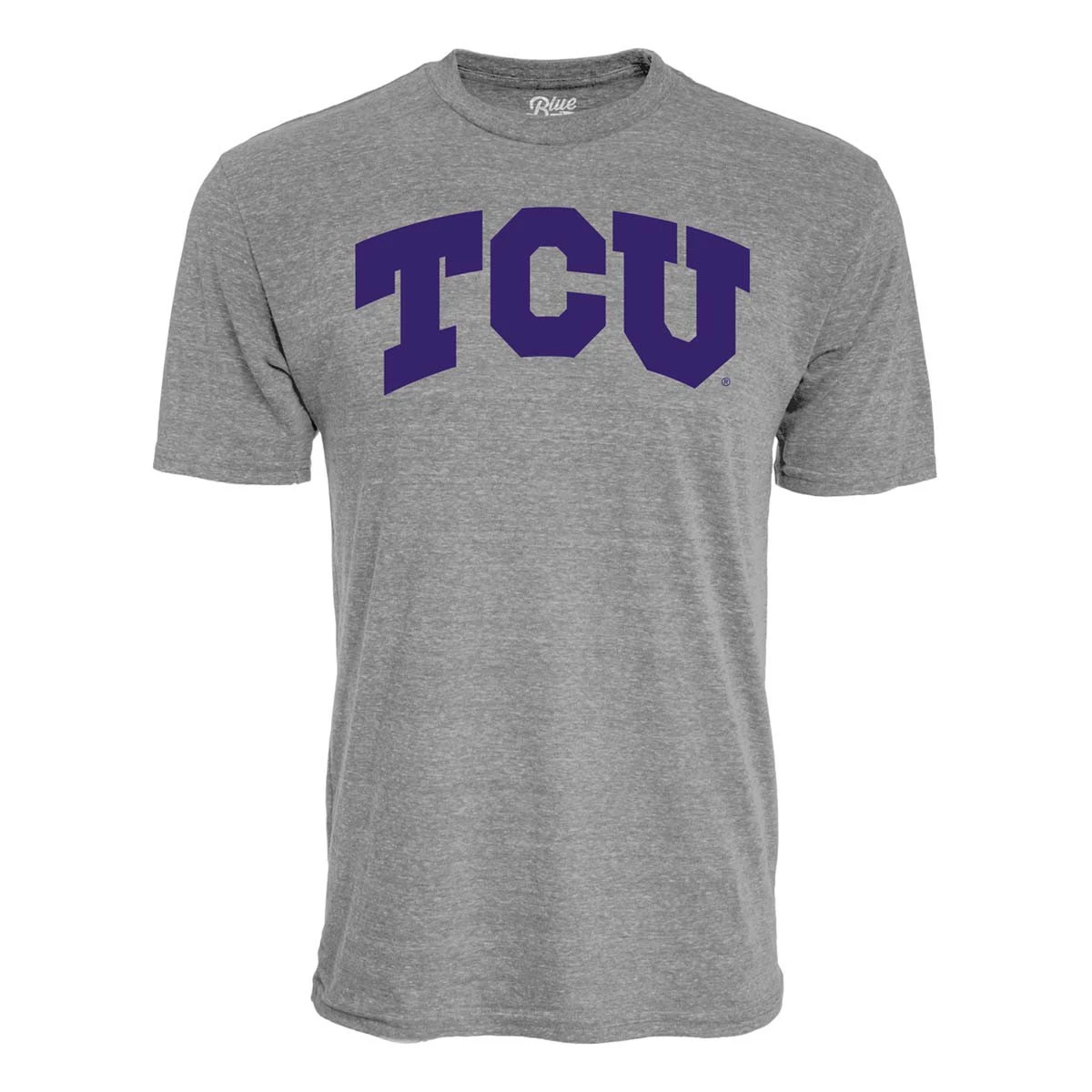 Blue 84 TCU Horned Frogs Archie T-Shirt Grey Heather 2 Blue 84 TCU Horned Frogs Archie T-Shirt Grey Heather - Image 2