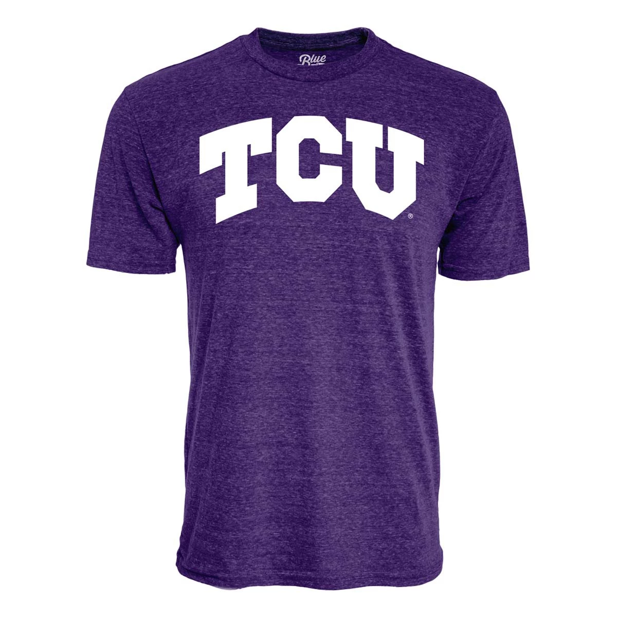 Blue 84 TCU Horned Frogs Archie T-Shirt Grey Heather 3 Blue 84 TCU Horned Frogs Archie T-Shirt Grey Heather - Image 3