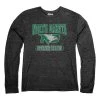 Blue 84 North Dakota Fighting Hawks Quick Slant Long Sleeve Shirt Black