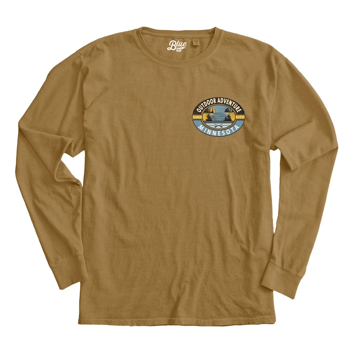 Blue 84 Minnestoa Outdoor Adventure Long Sleeve T-Shirt Cider 3 Blue 84 Minnestoa Outdoor Adventure Long Sleeve T-Shirt Cider - Image 3