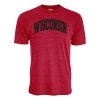 Blue 84 Wisconsin Archie T-Shirt Red