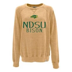 Blue 84 Women's North Dakota State Bison Whammy Crewneck Sweatshirt Mustard 5 Blue 84 Women's North Dakota State Bison Whammy Crewneck Sweatshirt Mustard -Hot Sale Blue 84 Store unnamed file 613